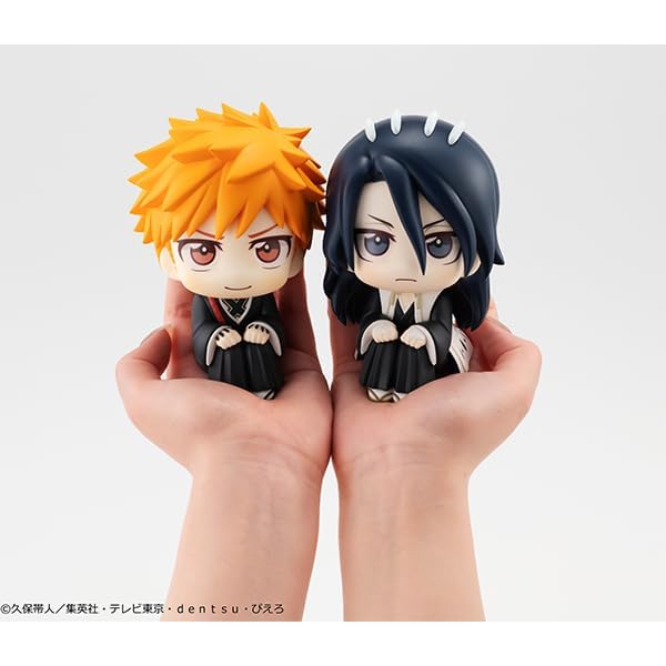 Rukappu BLEACH Válka tisíciletí Kuchiki Byakuya 110mm PVC Malovaná Akční Figurka Tisíciletí Cca.