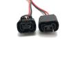Wire Pigtail Female P 4W Two Harness Fog Light Replacement Socket Connector Lamp