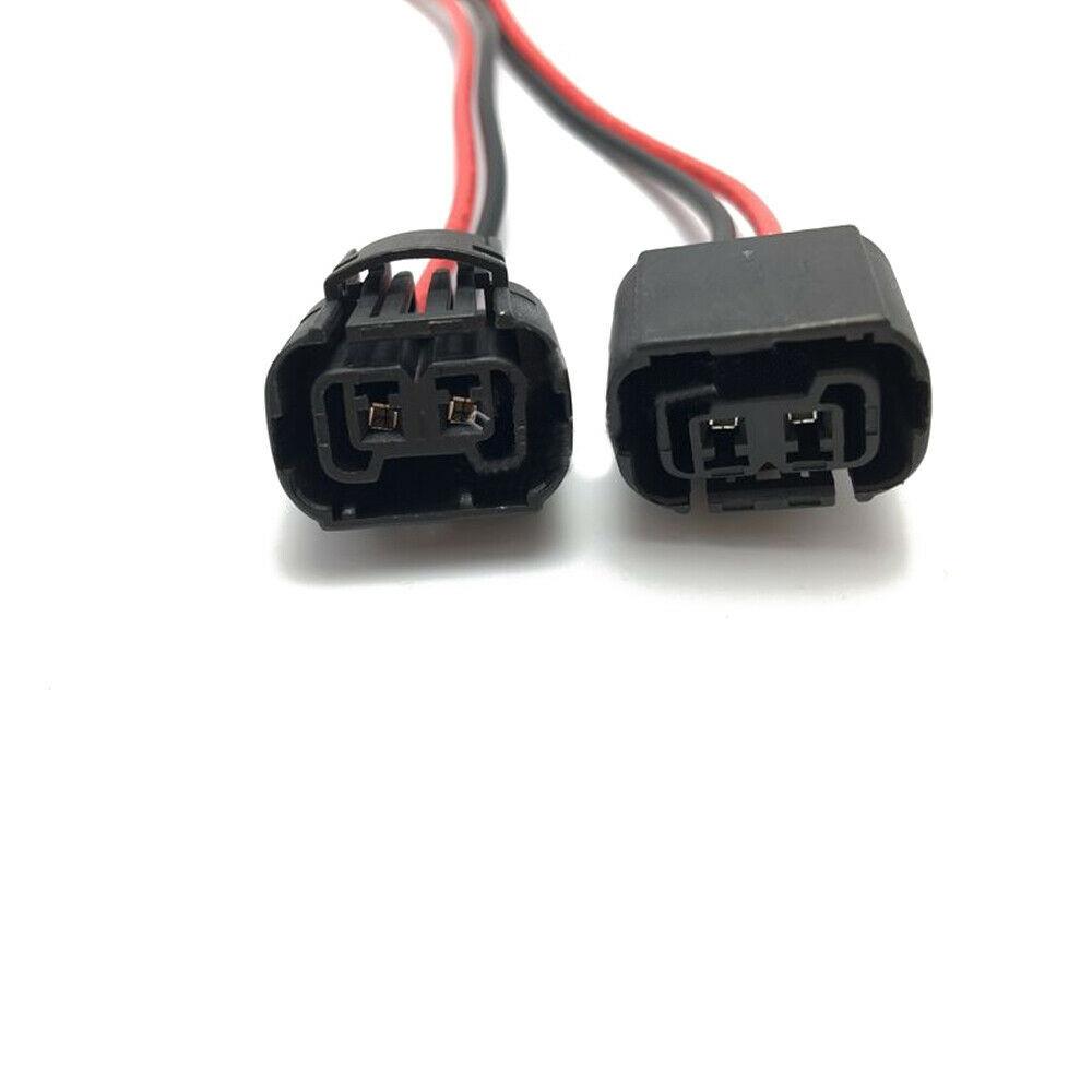 Wire Pigtail Female P 4W Two Harness Fog Light Replacement Socket Connector Lamp