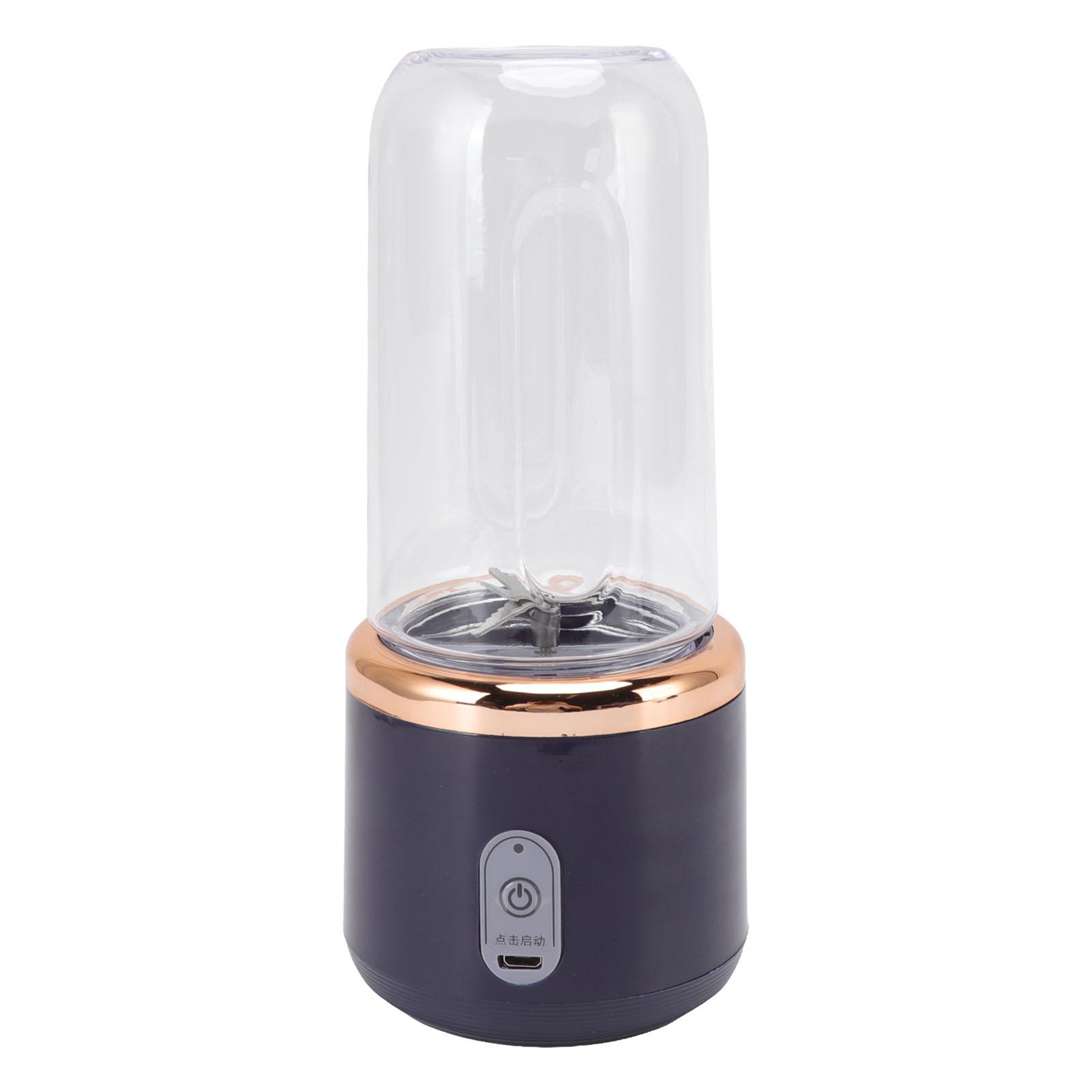 

Mini Portable Blender 6 Blades High Speed 300ml USB Charging Juicer Cup for Travel