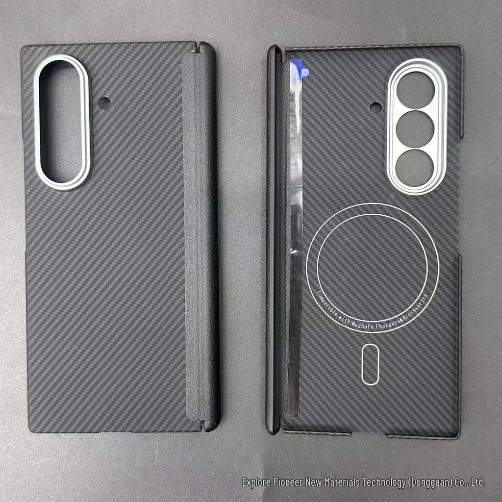 Samsung Galaxy Z Fold7 Kevlar Carbon Fiber Magnetic Ultra-Thin Drop-Proof Phone Case