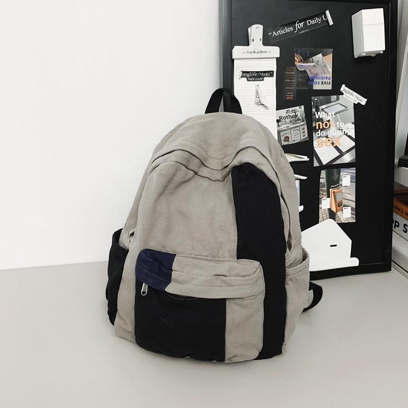 Школьный рюкзак Color Block для женщин — фото 9