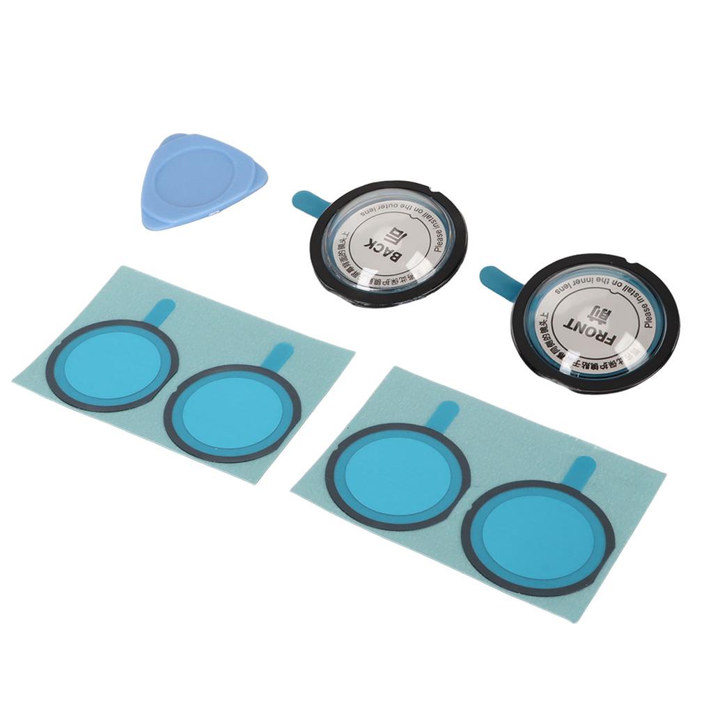 Dual Lens Guards Dust Proof Scratch Resistant PC Sticky Lens Guard Set for ONE X3