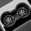2Pcs Silicone Car Cup Mats Anti Noise Coaster Auto Accessories For Lexus F-SPORT ES RX NX LS UX LM LX GX LC RZ IS CT GS RC HS