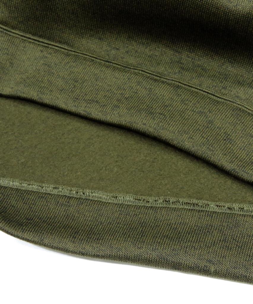 Morgan Knit Fleece Turtleneck in Heather Khaki J.E.