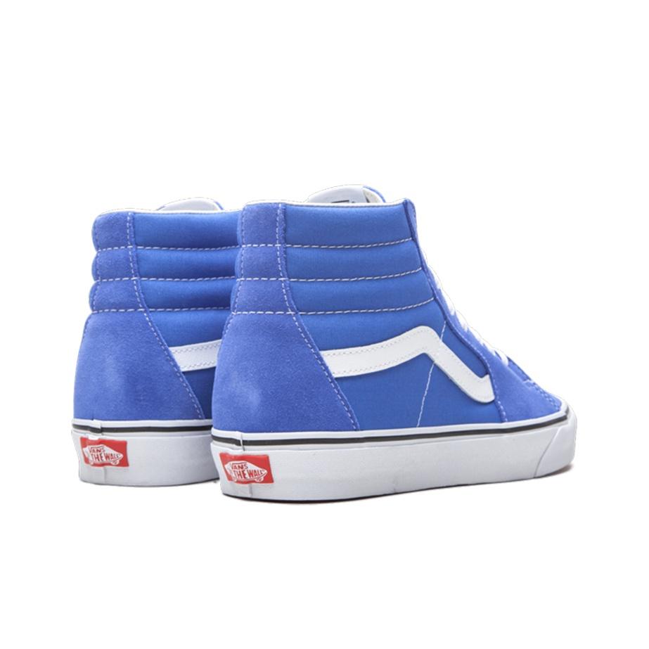 Vans Sk8 Plátěné Trendy Ležérní Tlumící Nárazy Odolné Lehké Prodyšné Vysoké Skate Boty Unisex Tenisky Světle Modrá VN0A4U3C1UJ