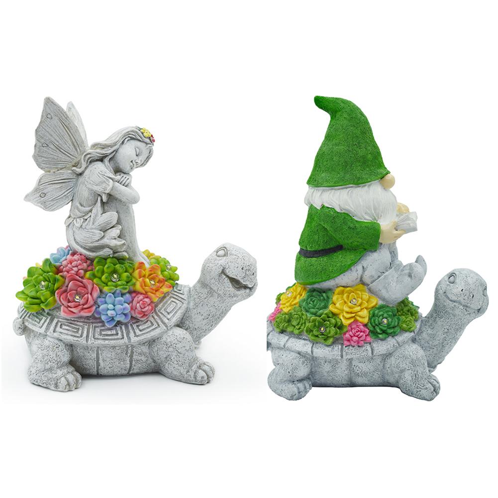 

Solar-Powered Angel Garden Statue - Whimsical Outdoor Decor