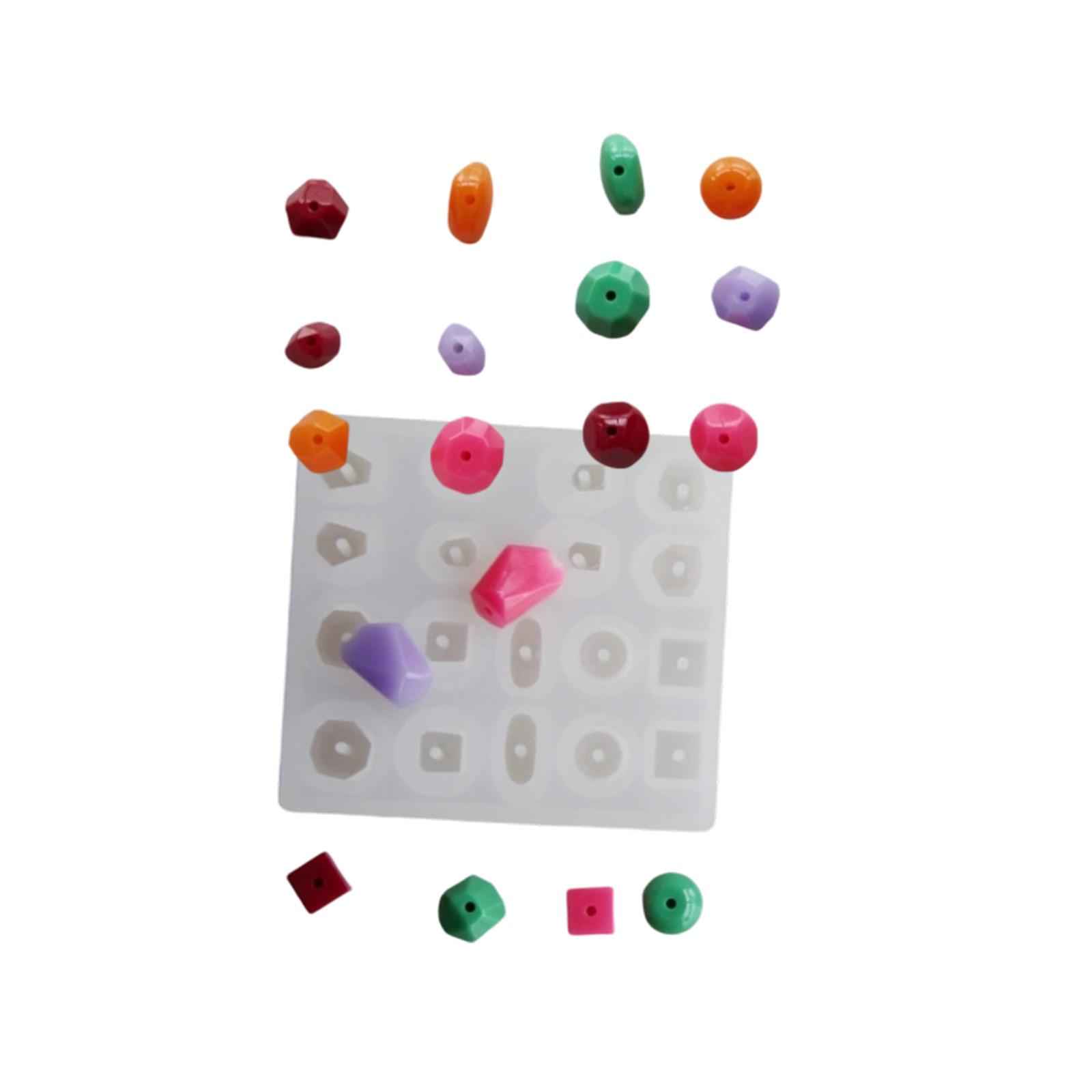 

Форма для серег-пусет геометрической формы, формы для бусин, маленькие формы для подвесок, силиконовая текстура, подходит для изготовления ювелирных бусин