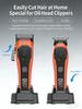 Professional Electric Hair Clipper Set for Barbers - Includes Carving Tool