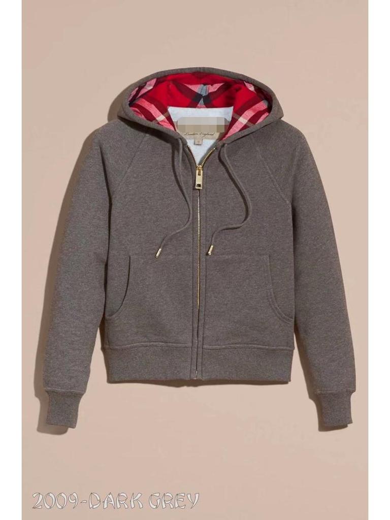 Wysokiej jakości męska bluza rozpinana z kapturem w brytyjskim stylu z haftowanym logo