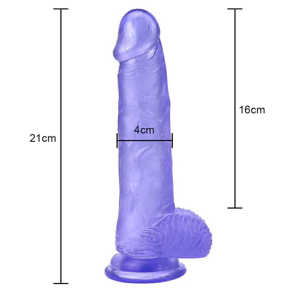 MoDi Senzație de piele Dildo realist material moale Penis mare uriaș cu ventuză Jucării sexuale pentru femeie Strapon Masturbare feminină