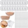 10-50 Pcs BPA Free Disposable Bread Proofing Basket Liners Food Safe Non-Stick for Home Kitchen Baking Enthusiasts