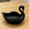 Swan Shaped Key Holder Bowl Swan-Shaped Storage Tray Elegant Swan Organizer Key Wallet Holder Succulents Plant Pot Desktop Tray