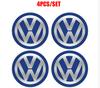 3D Styling Volkswagen Logo Car Wheel Center Cover Hub Cap Emblem sticker for VW RLine R32 Touareg CC Golf Passat GTI Polo Caddy