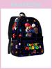 Super Mario Cartoon Backpack With Waterproof Material For School And Daily Use