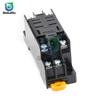AC 220V DC 12V 24V 10A 8PIN Coil Power Relay Electronic Mini Electromagnetic Relay Module DPDT LY2NJ Socket Base