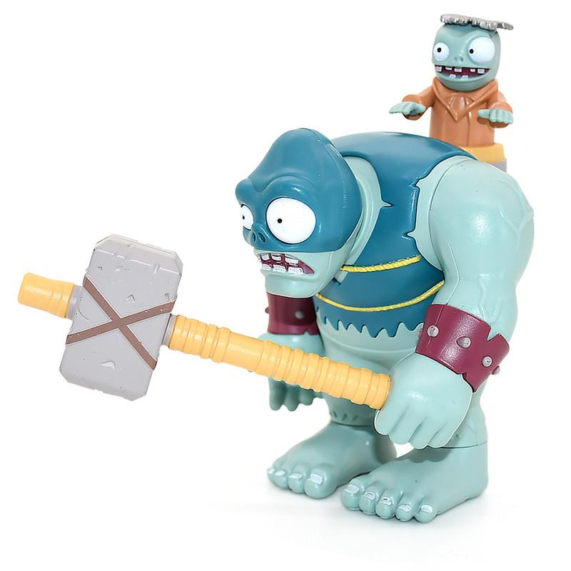 1pcs New Plants vs Zombies 2 Peashooter Coconut Cannon Genuine Game Scene Figure Ornaments Soft Silicone Birthday Gift For Kids