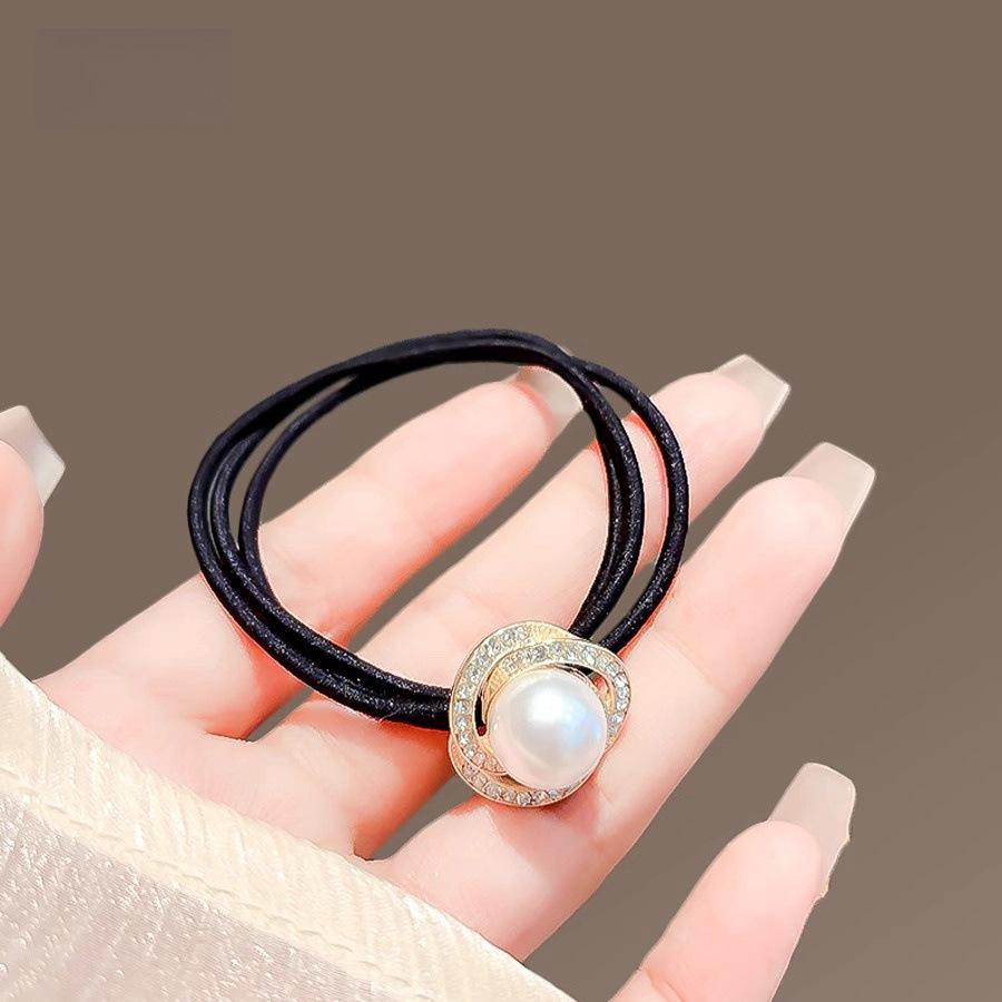 Coreean Retro Ochi de Pisică Stras Floare Elastic de Păr Bandă Elastică