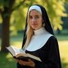 1/3Pcs Victorian Halloween Gothic Costume Nun Collar Gothic Hat White Collar  Costume Party
