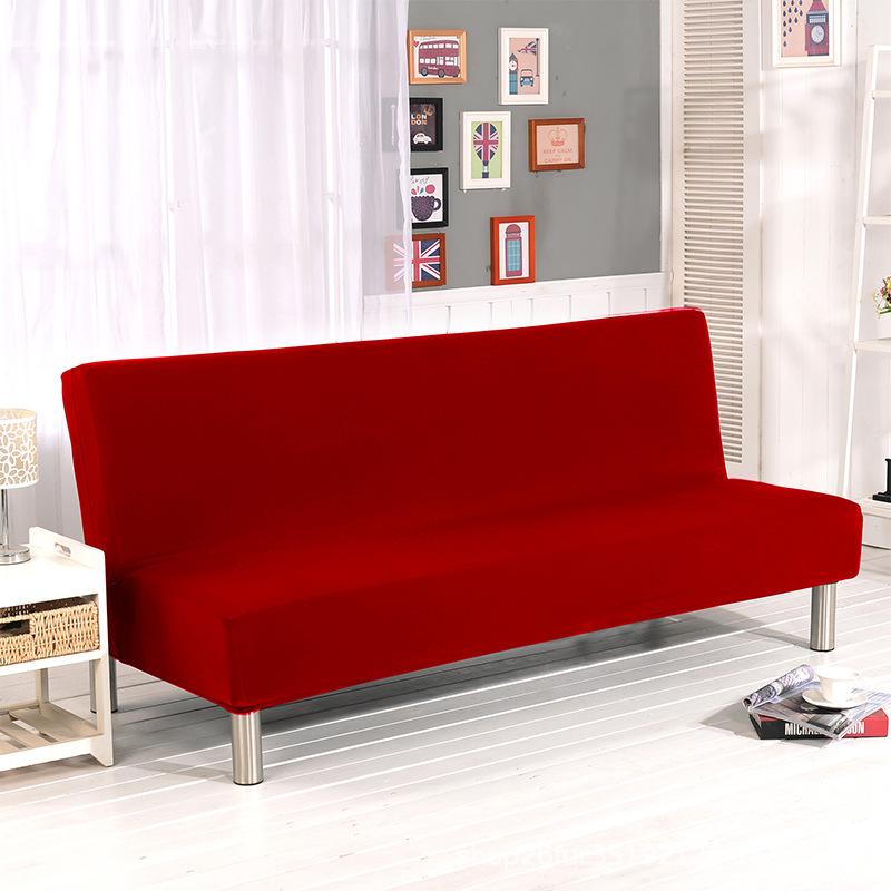 Elastic Stretch Convertible Sofa Bed Cover Cat Scratch-resistant Cover for Sofa Bed Without Arms Elastic Couch Covers Cat