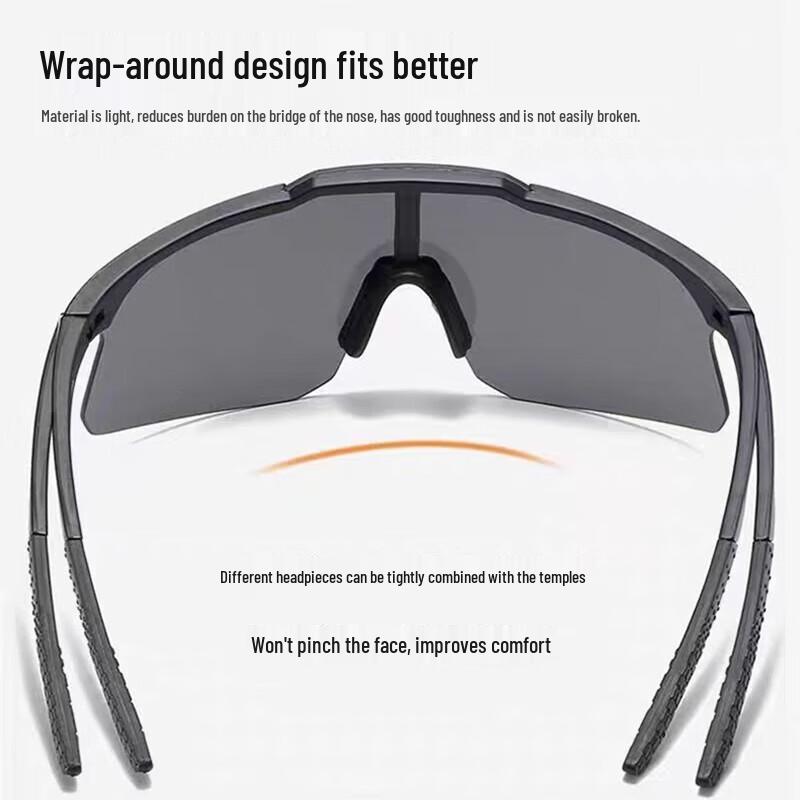 Quyoubang Outdoor Cycling Day & Night Sports Glasses