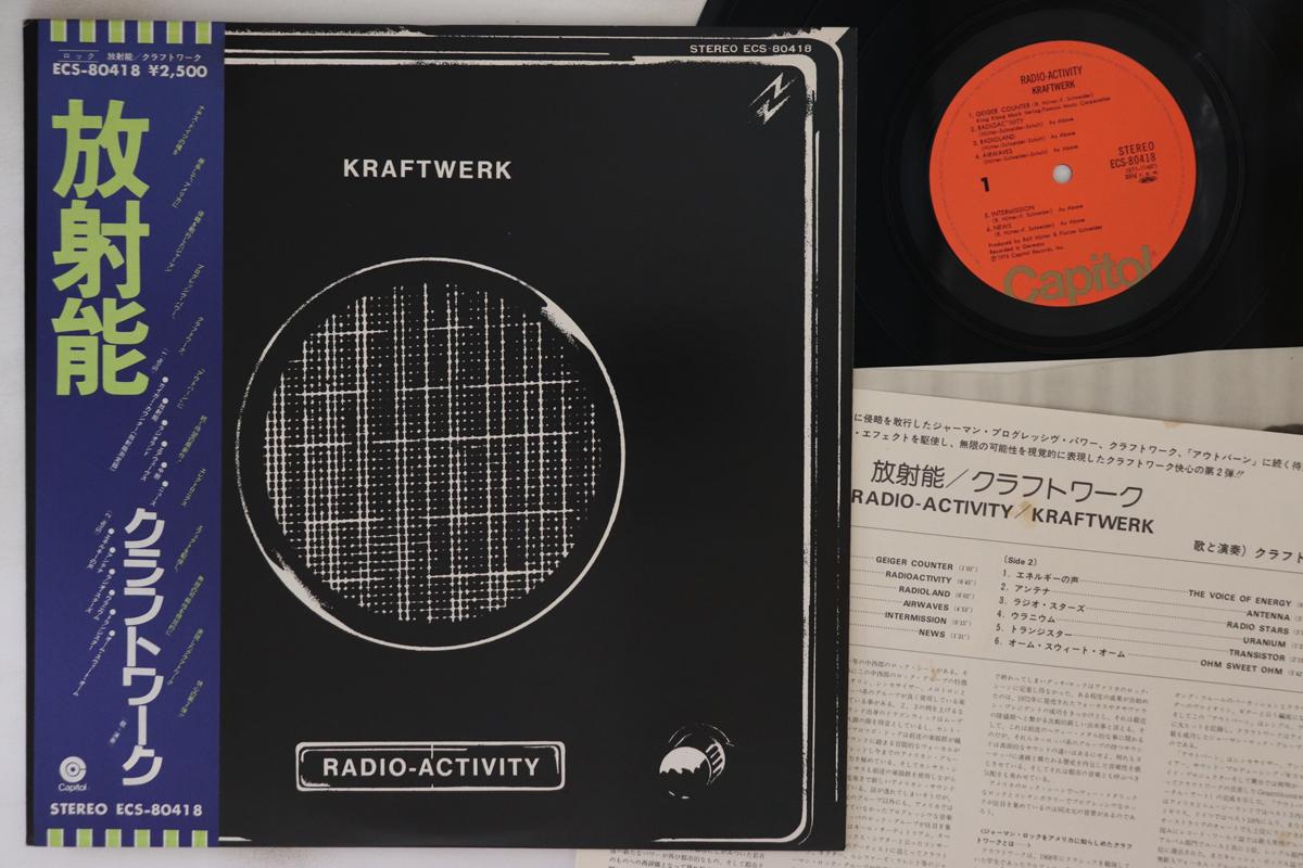 

LP Пластинка KRAFTWERK - Радиоактивность ECS80418 CAPITOL 1975 Япония Оби Рок