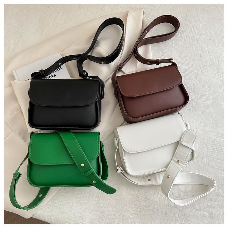Trendy Street Fashion Shoulder Bag Vintage Underarm Small Square Bag Women's Popular Crossbody Bag