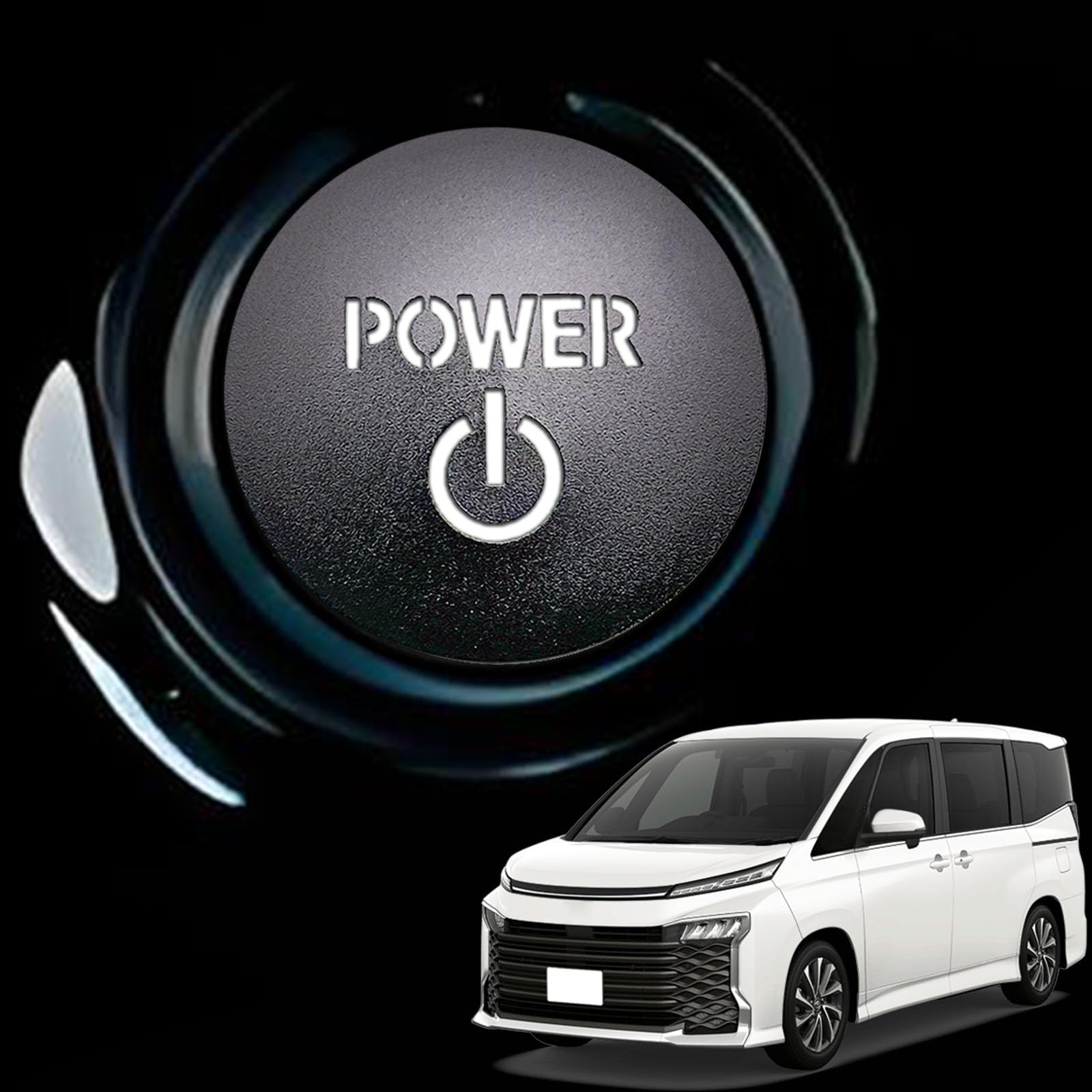 

HUDIY New Model VOXY 90 Series Noah 90 Series S-Z Exclusive Engine Start Button чёрный