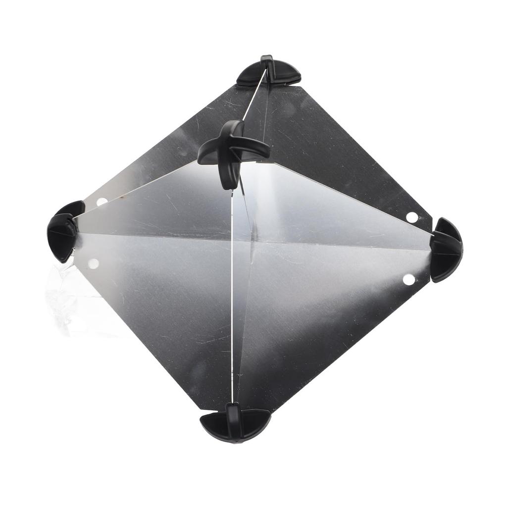 J-ouuo10pcs Octahedral Type Aluminum Radar Reflectors 12x12 Inches for Sailboats Motorboat