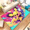 Kawaii Pokemon Pikachu Cartoon Living Room Non-Slip Area Rug Soft Carpet for Bedroom Kids Playroom Sofa,Home Decor Doormat Gift