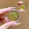 Creative Gold Sticker for Mobile Phones and Refrigerators - Wealth Card Gift