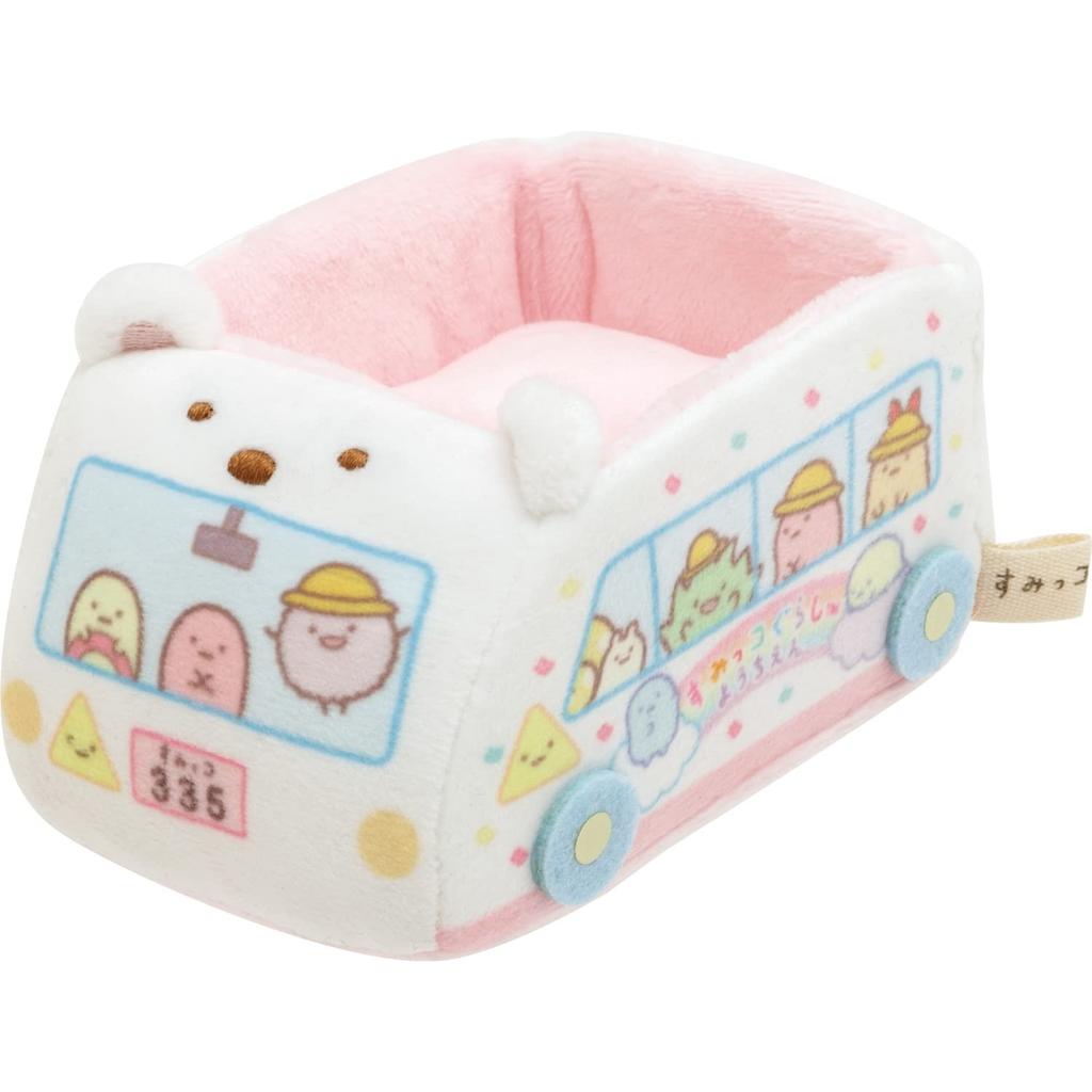 MF61301 Sumikkogurashi Collection Sumikkomono Running Plush Toy Kindergarten Bus Hand-held
