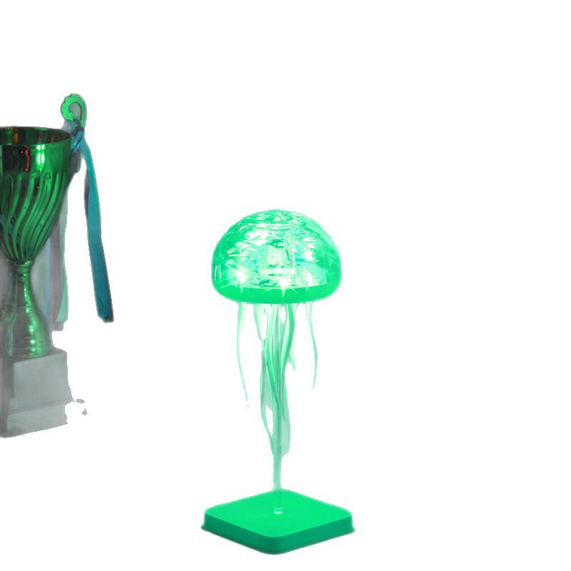 Smart Sound-Control Jellyfish Lamp: Creative Desktop Night Light for Bedroom Ambiance and Birthday Gifts