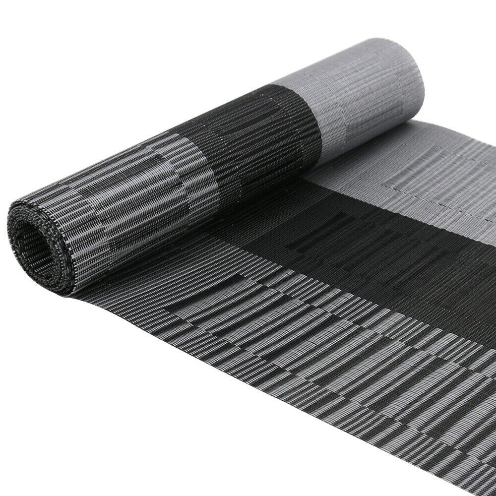 PVC Table Runner Bamboo Pattern Kitchen Tableware Non-Slip Washable 30x180cm