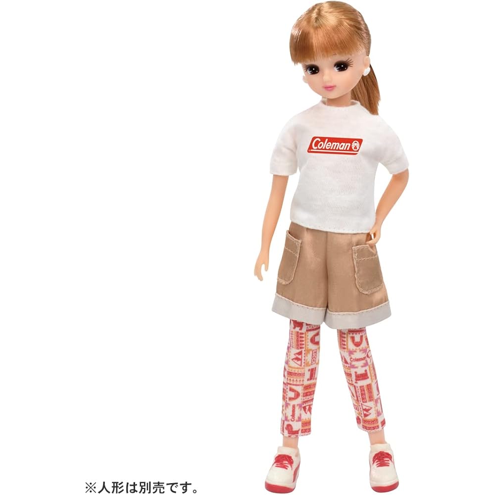 Takara Tomy Licca-chan Dress LW-11 Outdoor Outfit Playset for Dress-Up Toys Ages 3 and Up