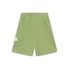 Li-Ning Sports Life Cartoon Letter Print Straight Shorts Women Bottoms Green AKST664-3