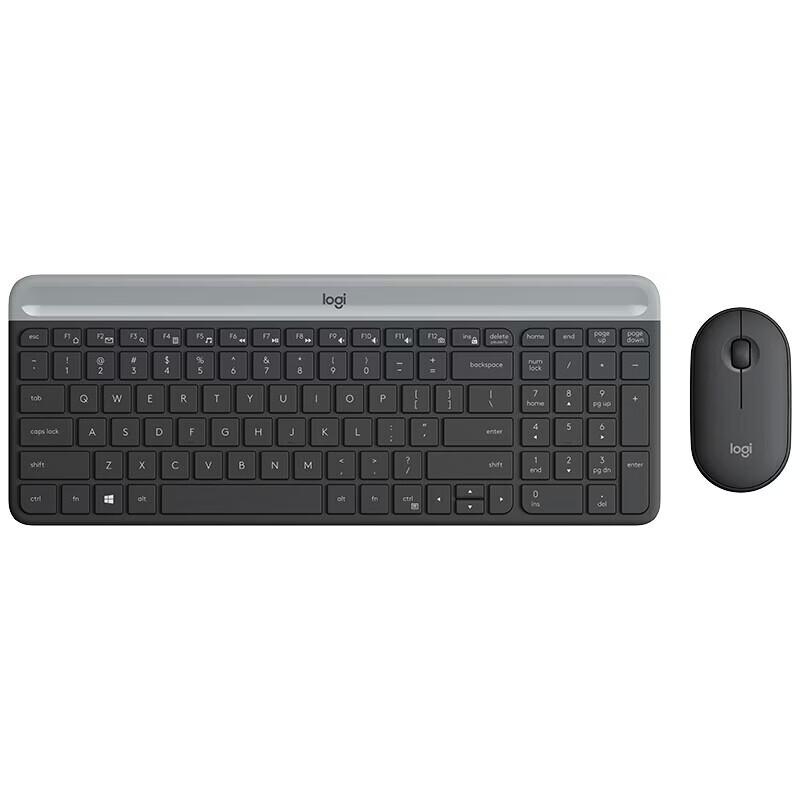 

Logitech MK470 Slim Wireless Keyboard and Mouse Combo