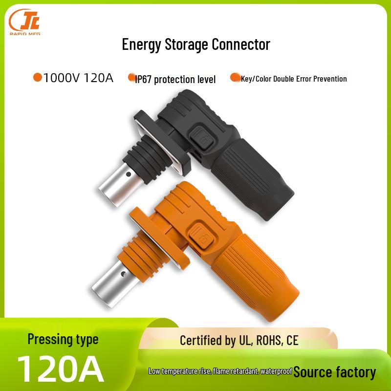 High Voltage Crimp Terminals - 70A/100A/120A Connectors for Industrial Energy Storage