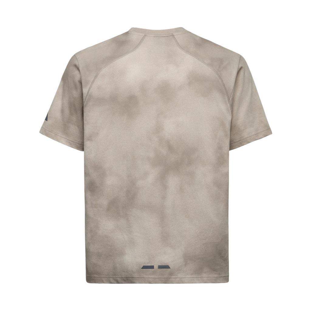 Adidas Cotton All Over Print Loose Fit Round Neck Sports Knit Short Sleeve T-Shirt Men Tops LD7437