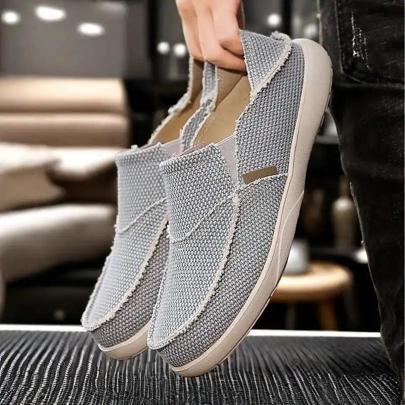 Light Weight Sumer Gray Man Boots Sneakers Sneakers Shoes Men Casual Sports 2025summer High-end Sneakersy Girl Snow Boots