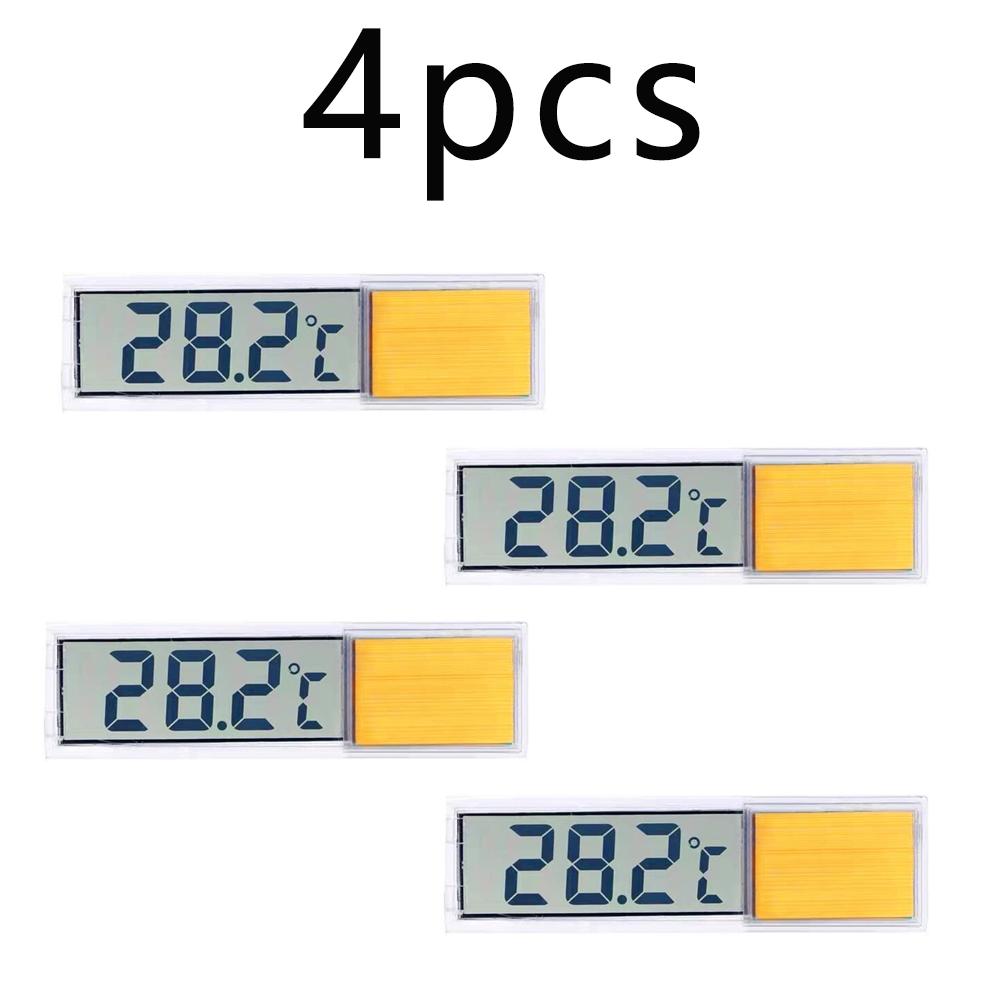 Fish Tank Thermometer Electronic LCD Digital Fish Tank Temperature Measurement Aquarium Temp Meter Accessories