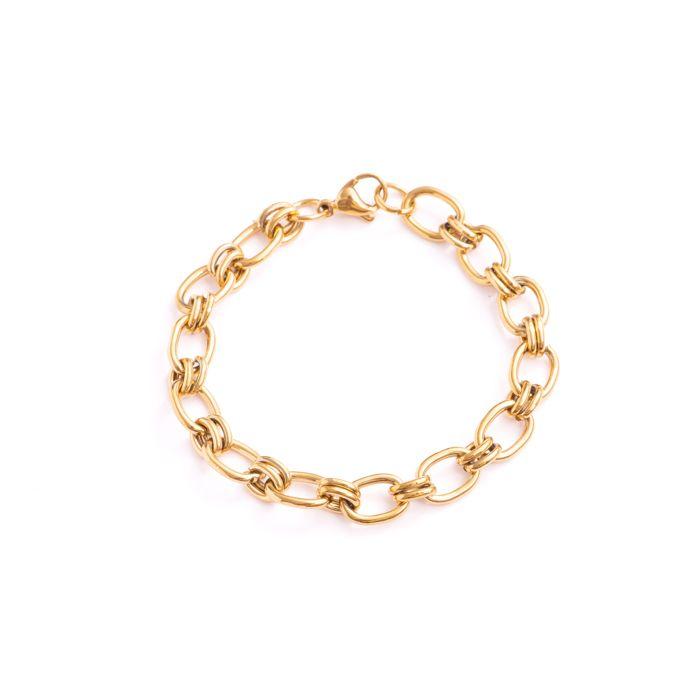 Bracelet Luxenter fini en or jaune 18 carats - Hataj