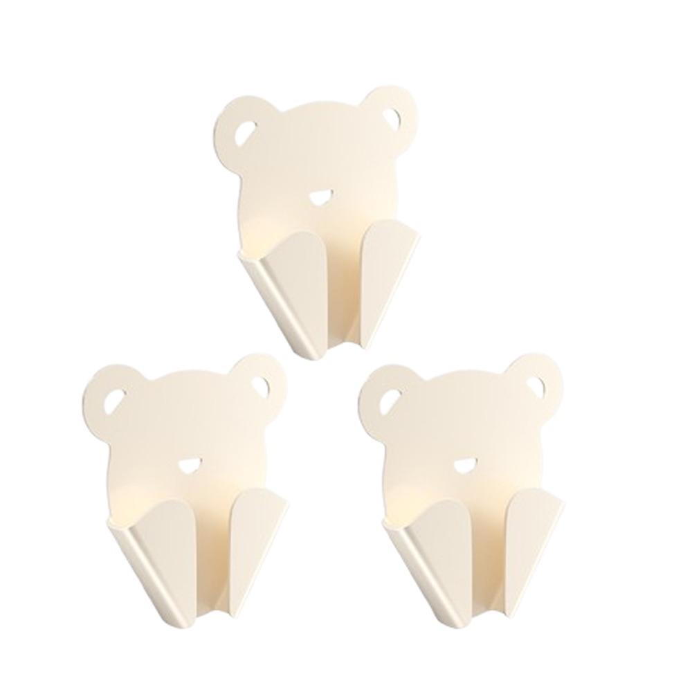 

3pcs Punch-Free Scissor Storage Rack Self-adhesive Scissor Organizer Kitchen Supplies белый