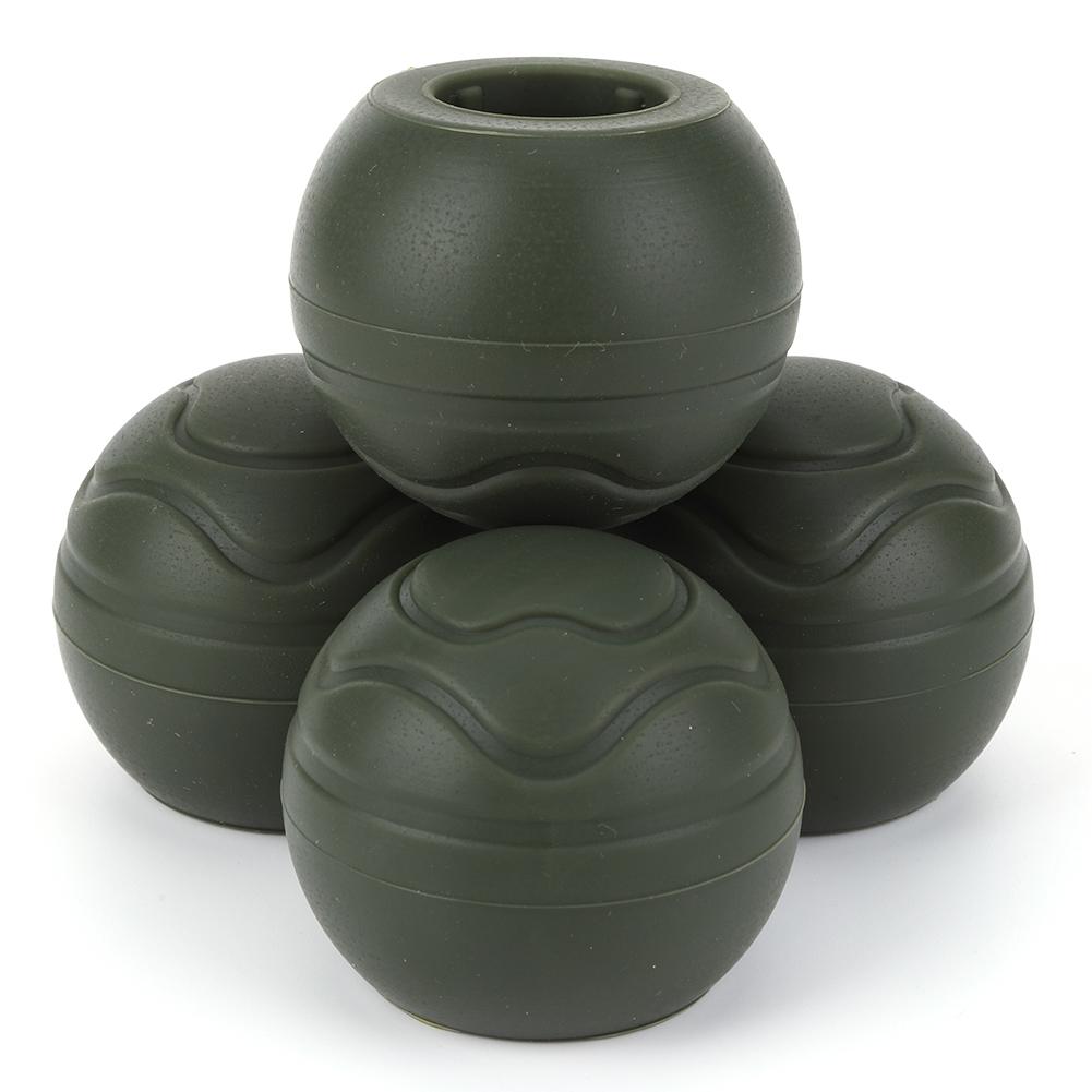 4pcs Camping Stool Leg Caps Non-slip Outdoor Folding Chair Foot Cover Stabilizing Rubber Ball Feet Fishing Chair Accessories