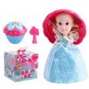 1PC Cup Cake Doll Play House Children's Toy Cake Mini Surprise Doll Mini Deformable Pastry Princess
