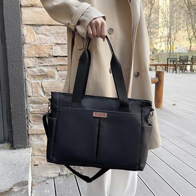 Large Capacity Handbag Short Trip Business Trip Duffel Bag Fashionable Waterproof Tote Bag