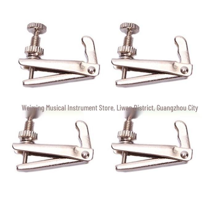 Gold, Black, Silver Violin Fine Tuner