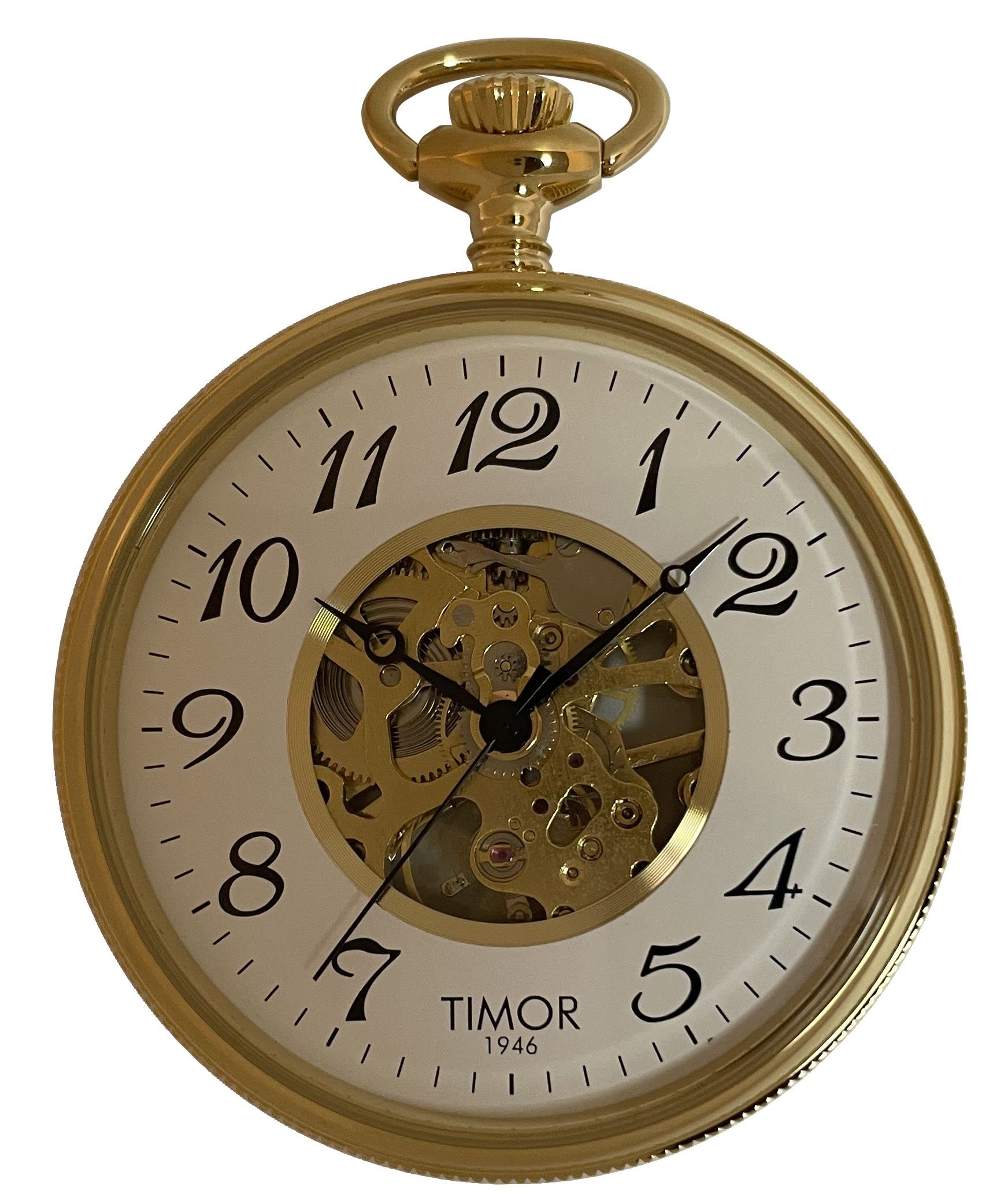 

Pocket Watch Timor Mechanical Manual Winding Skeleton TP106JA01 Gold [Timor] Men s золотой