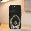 King P-Post M-Malone    Phone Case For iPhone 17,16,15,14,13,12,11 Plus,Pro Max,XS,Soft Silicone Black Cover