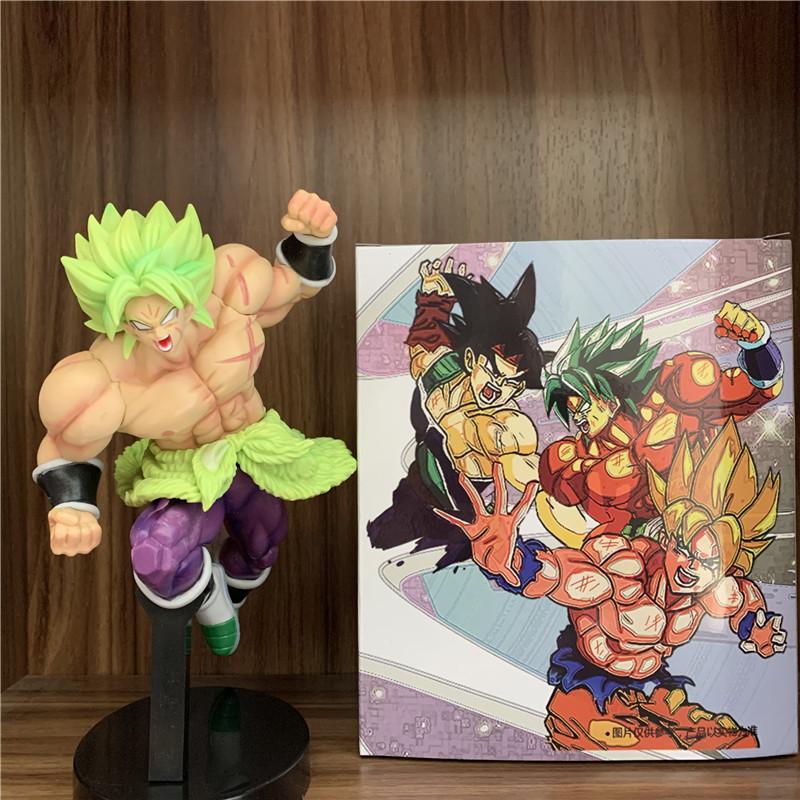 FigureCrazy Cell Figure Ultimate Shape Dragon Ball Z Goku Battle Soldiers Cell DBZ Figure Brush PVC Action Figure Collect Toy